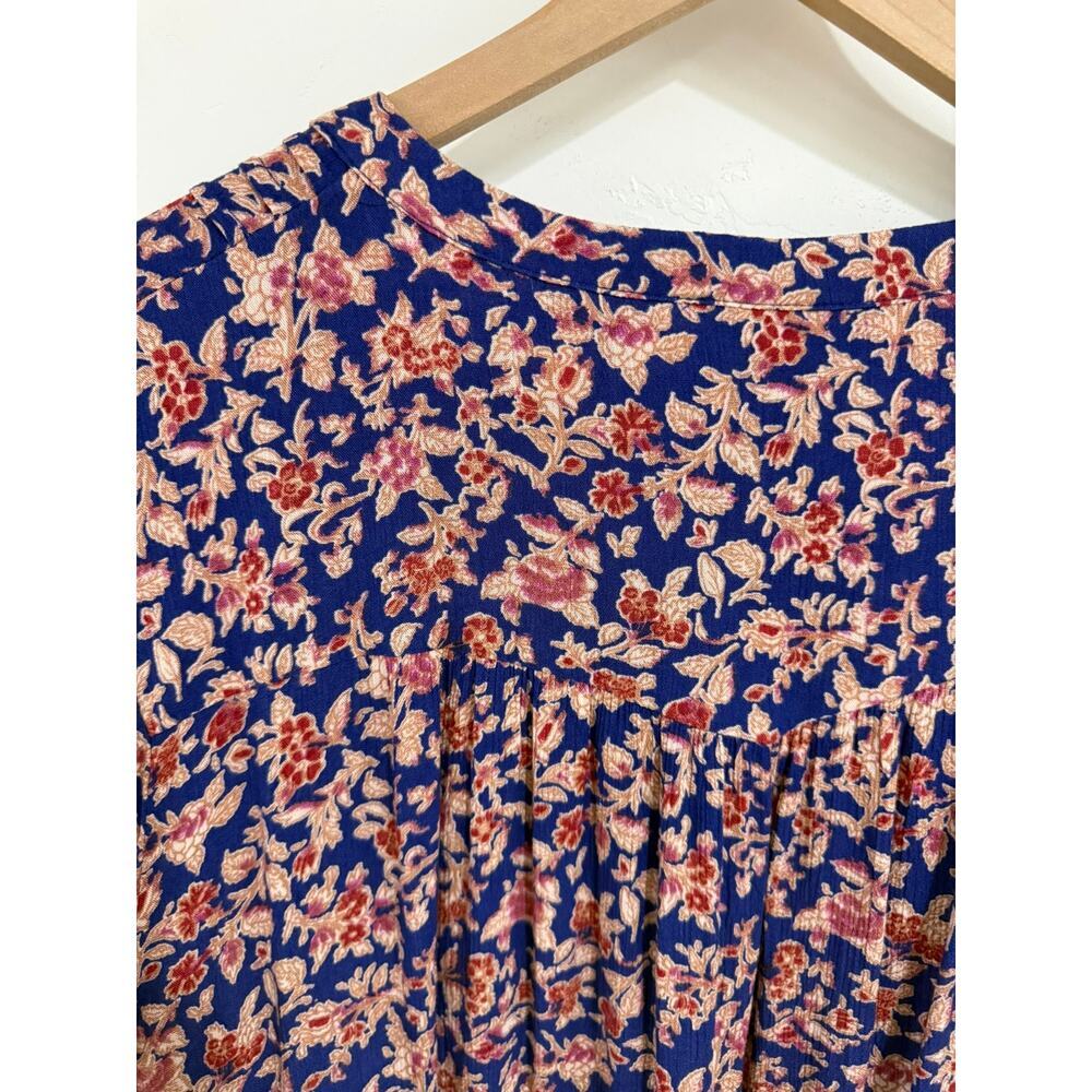 Knox Rose Boho Border Print LS Shirt Womens XL - Picture 7 of 9